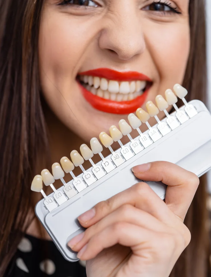 Smiling dentist